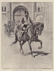 Unser kommender Gast, Muzaffir-ed-Din, Schah von Persien